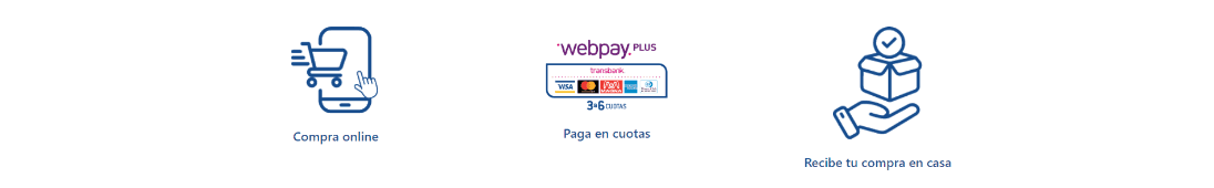 Repuestos Salfa Sur, Compra online, con webpay en 3 a 6 cuotas y recibe la compra en tu casa